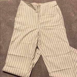 Pinstripe pants